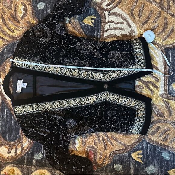 Vintage Scott McClintock | 10 | velvet black and gold ornate one of a kind - Picture 7 of 7